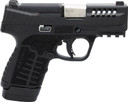 Savage 67062 Stance XR Micro 9mm Luger 13+1 3.20 Stainless Steel Barrel, Black Nitride Ported/Serrated Stainless Steel Slide, Black Nitride Stainless Steel Frame w/Pic Rail, Black GFN Grip, Ambi, Pistol