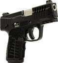 Savage 67063 Stance XR Micro 9mm Luger 13+1 3.20 Stainless Steel Barrel, Black Nitride Ported/Serrated Stainless Steel Slide, Black Nitride Stainless Steel Frame w/Pic Rail, Black GFN Grip, Ambi, Pistol