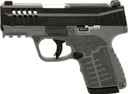 Savage 67066 Stance XR Micro Frame 9mm Luger 13+1 3.20 Stainless Steel Barrel, Black Nitride Ported Steel Slide, Gray Stainless Steel Frame w/Pic Rail, Gray GFN Grip, Ambi, Pistol