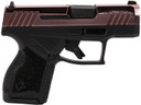 Taurus 1-GX4M931-RG GX4 Micro-Compact Frame 9mm Luger 13+1 3.06 Satin Black DLC Stainless Steel Barrel, Rose Gold PVD Serrated Alloy Steel Slide, Matte Black Stainless Steel Frame, Textured Grip, Pistol