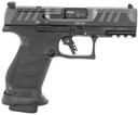 Walther 2884976 PDP Pro-E 9mm 18rd 4 Black Steel Slide, Pistol
