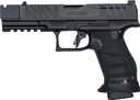 Walther 4796034 PDP Pro-X Compact 9mm Luger 18+1 4.60 Black Threaded Barrel, Black Optic Ready/Serrated Steel Slide, Black Poly Frame w/Pic Rail, Medium Backstrap Grip, Parker Mtn Machine Compensator, Pistol