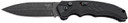 Boker 01BO796 Intention II 3.35 Fold Dagger Plain D2 Steel Blade Black G10 Handle, Knife