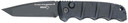 Boker 01KALS101 Kalashnikov 3.35 Tanto Plain Black D2 Steel Blade Aluminum Handle, Knife