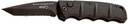 Boker 01KALS98 Kalashnikov Pocket 2.52 Tanto Plain D2 Steel Blade Black Aluminum Handle, Knife