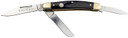 Boker 110857 Stockman Traditional Large Clip Point/Sheepsfoot/Spey Plain D2 Steel Blade Brown Jigged Bone Handle