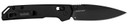 Kershaw 2051BLK Mini Iridium 3 Fold/Spear Point Plain Stonewashed D2 Steel Blade/Ice Blue Anodized 6061-T6 Aluminum Handle, Knife