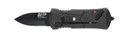 M&P Accessories 1219171 M&P Compact 1.90 OTF Plain Black Oxide Stainless Steel Blade, Gray/Black Aluminum Handle, Knife