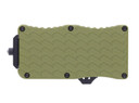 Schrade 1159306 Uproar Tactical Mini 1.90 Serrated Dagger Satin D2 Steel Blade OD Green Aluminum Handle, Knife