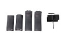 Glock 39840 Backstrap/Beavertail Set Gray Polymer