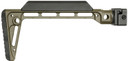 Midwest Industries MIMINSFODG Minimalistic Side Fold Stock ODG 6061 Aluminum Fold, Stock