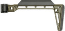 Midwest Industries MIMINSFODG Minimalistic Side Fold Stock ODG 6061 Aluminum Fold, Stock