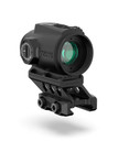 Swampfox Optics RMPS120G6 Raider Micro Prism Black 1x 20mm Tube 6 MOA Green Dot Reticle Green Laser