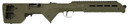 Desert Tech TRKRF2218GRN Trek-22 Green Compact 22 LR 18 Free Floating Steel Barrel, Pic Rail Receiver, M-LOK Handguards, Fixed Poly Stock, Suppressor Ready, Rimfire Rifle