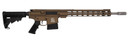 Great Lakes GL10308SSBRZ GLFA 308 Win 10+1 18 Stainless Threaded Barrel, Bronze Cerakote Pic Rail Aluminum Receiver, 6 Position Mil-Spec Black Synthetic Stock, Mil-spec Poly Grip, Rifle