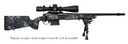 Horizon RF017S392214T19 Vandal Prime 7MM PRC 22 Black Spiral Fluted Threaded Barrel, Drilled & Tapped Receiver, Textured Iota EKO Carbon Fiber Stock, Rifle