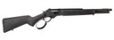 Rossi 950044161TB R95 Trapper 44 Mag 8+1 16.50 Black Oxide Threaded Barrel, Black Oxide Pic Rail Alloy Steel Receiver, Fixed Black Poly Stock, Rifle