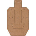 Action Target IPSC-CB IPSC/USPSA Targets Hanging Cardboard 18 x 30 100Ct