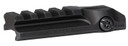 Reptilia LLC 100291 RMU Mount Magnifier Black 7075-T6 Aluminum Picatinny Rail Mount