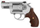 Diamondback DB075AS701 SDR Exclusive Grip 357 Mag/38 Special +P 6 Shot Polished Stainless Steel Barrel, Stainless Steel Frame & Cylinder, Hogue Wood Grip, Revolver