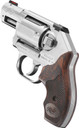 Kimber 3400009CA K6S DCR *CA Compliant DAO 357 Mag 6 Shot 2 Satin Silver Stainless Steel Barrel & Cylinder, Satin Silver Stainless Steel Frame, Laminated Wood Grip, Concealed Hammer, Revolver