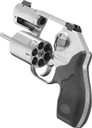 Kimber 3400010CA K6S *CA Compliant DAO 357 Mag 6 Shot 2 Brushed Stainless Steel Barrel & Cylinder, Brushed Stainless Steel Frame, Black Hogue Rubber Grip, Concealed Hammer, Revolver