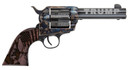 Traditions SAT73002FT 1873 Trump-Fight 45 Long Colt 6 Shot 4.75 Blued Trump w/Engraved Barrel, Fight Engraved Cylinder, Color Case Hardened Steel Frame, Walnut w/Trump Design Grip, Exposed Hammer, Revolver