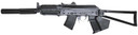 Riley Defense Inc RAK102KRINKCANCA Krink Can *CA Compliant 7.62x39mm 10+1 8.50 Black Nitride Threaded Barrel, Fixed Black Metal Stock, Black Poly Stock, Pinned Faux Can, Rifle