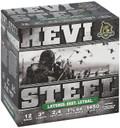 HEVI-Shot HS60024 HEVI-Steel Waterfowl 12Gauge 3 1 3/8oz 2/4Shot 25 Per Box/10 Case, Shotshell Steel Loads