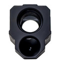 Faxon FFPACOMPDSG02 EXOS-543 Compensator for Gen 4 Black Anodized Aluminum 1/2x28 Threads 1.10 OAL 9mm
