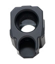 Faxon FFPACOMPSSMP01 EXOS-524 Compensator for M&P Shield/Shield Plus Anodized Aluminum 1/2x28 Threads 1.10 OAL 9mm