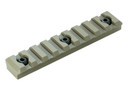 Timber Creek Outdoors M9SPRFDE M-LOK 9 Slot Pic Rail FDE Aluminum Fits AR-Platform