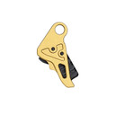 Tyrant CNC TDHCATTRIGGOLD/BLK Trigger/Shoe Gold/Black Fits Springfield Hellcat Pro