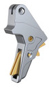 Tyrant CNC TDMPTRIGFSCGREY/GOLD Gray Fits S&W M&P Full-Size & Compact