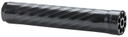 Anechoic X22B Anechox 22 22LR/17HMR/22Mag 1.10 in Black 7075-T6/Titanium 1/2 inx28