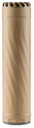 Anechoic X35FDE Anechox 35 9mm/350Legend/338Lapua 1.62 in Flat Dark Earth Titanium/Stainless Steel 1/2 inx28
