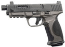 Ed Brown MPMETALF1Carry Frame 9mm Luger 19+1 4.65" Black Nitride Match Grade Threaded BBL, Black Nitride Optic Cut/Serr Stainless Slide, Tungsten Gray Cerakote Stainless Frame w/Pic Rail,Pistol