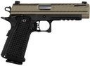 Live Free Armory LFAPF712086 Apollo 11 9mm Luger 17+1 4.15" Stainless Match Grade BBL, Elite FDE Cerakote Optic Cut/Serr Stainless Slide & Steel Frame w/Beavertail & Pic Rail, Textured Grip,Pistol