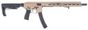 POF 01927 Phoenix 9mm Luger 10+1 16.50" Black Nitride Threaded BBL, FDE Cerakote Pic Rail Alum Rcvr, M-LOK Handguard, MFT Tactical Black Synthetic Stock, Black Polymer Grip, Ambidextrous,Tactical Rifles