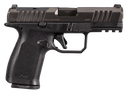 Rost Martin RM1CBLKOSP10CA RM1C *CA Compliant Compact 9mm Luger 10+1 4" Black Match Grade BBL, Black Tenifer Steel Optic Ready/Serr Slide, Black Polymer Frame w/Pic Rail, Textured Grip, Ambidextrous,Pistol
