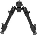 Warne 7904M Skyline Precision Bipod Folding Black Alum/Steel,Bipods