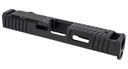 Zaffiri Precision ZPS.B.19.BLK ZPS.IBS Custom Slide Fits Glock 19 Gen 3 Black 17-4 Stainless Steel