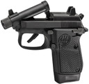 Beretta J20X22R8TB 20X Bobcat 22 LR 8+1 2.80" Black Steel BBL, ELS/Serr Steel Slide & Polymer Frame w/Beavertail, Helica Texture Grip,Pistol