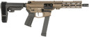 CMMG 99A520F-MB Banshee MKGS 9mm Luger 33+1 8" Satin Black Cerakote Medium Taper Threaded BBL, EML 7" M-LOK Handguard, Midnight Bronze Cerakote Alum Pic Rail Rcvr, Polymer 6 Position Rip Brace, CMMG Zeroed Grip,Tactical Pistols