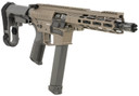CMMG 99A520F-MB Banshee MKGS 9mm Luger 33+1 8" Satin Black Cerakote Medium Taper Threaded BBL, EML 7" M-LOK Handguard, Midnight Bronze Cerakote Alum Pic Rail Rcvr, Polymer 6 Position Rip Brace, CMMG Zeroed Grip,Tactical Pistols