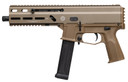 Grand Power 197892004800 SP10A3 Stribog 10mm Auto 20+1 8" Black Threaded BBL, FDE Cerakote, Alum/Polymer Rcvr w/Pic Rail, rear Pic Rail, FDE Polymer Grip, Ambidextrous,Tactical Pistols