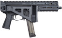 Grand Power 197892004848 SP10A3 Stribog 10mm Auto 20+1 8" Black Threaded BBL, Black Hardcoat Anodize Alum/Polymer Rcvr w/Pic Rail, Black Polymer SB Tactical Brace, Black Polymer Grip, Ambidextrous,Tactical Pistols