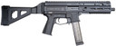 Grand Power 197892004848 SP10A3 Stribog 10mm Auto 20+1 8" Black Threaded BBL, Black Hardcoat Anodize Alum/Polymer Rcvr w/Pic Rail, Black Polymer SB Tactical Brace, Black Polymer Grip, Ambidextrous,Tactical Pistols