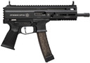 Grand Power 8588005808378 SP9A1 Stribog 9mm Luger 30+1 8" Black Threaded BBL, M-LOK Handguard, Black Hardcoat Anodize Alum/Polymer Rcvr Pic Rail, Pic Backplate & QD Sling Socket, Black Polymer Grip,Tactical Pistols