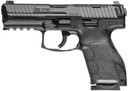 HK 81001058 VP9A1 K Compact Frame Luger 10+1 4.09" Black Steel BBL, Black Optic Ready/Serr Steel Slide, Black Polymer Frame w/Pic Rail, Interchangeable Backstrap Grip, Ambidextrous,Pistol